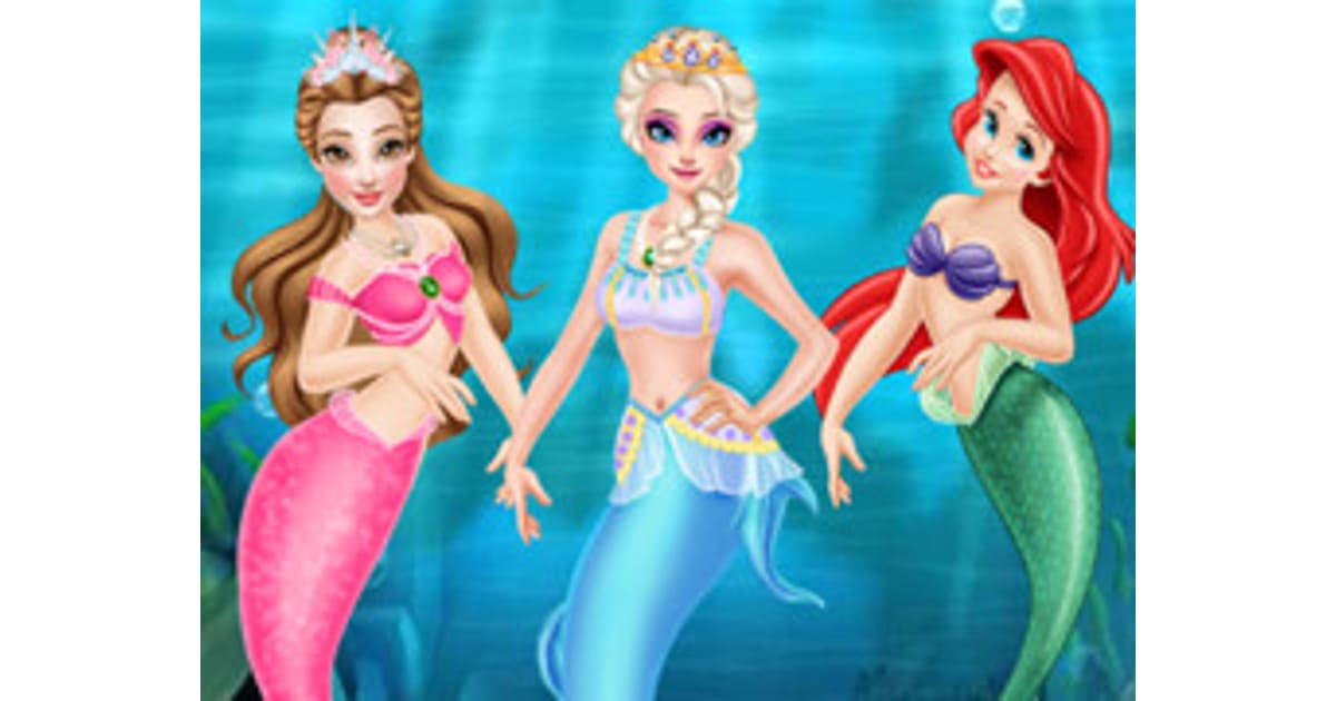Princess First Aid In Mermaid Kingdom - Play Now For Free