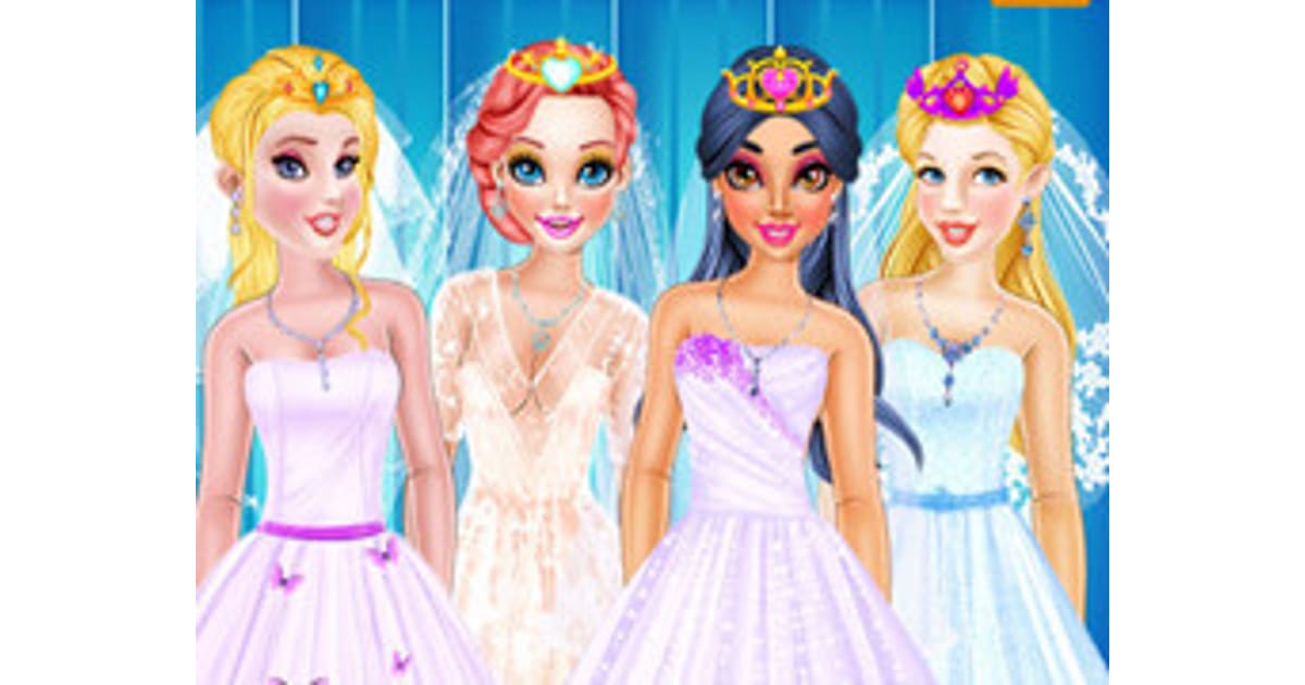 Princesses Buy Wedding Dresses - Play Now For Free