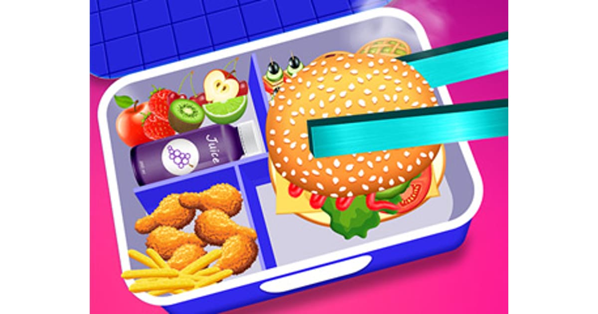 School Lunch Box Maker Play Now For Free