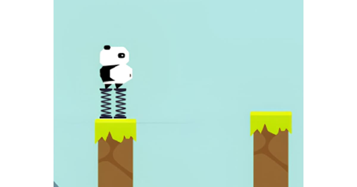 Spring Panda - Play Spring Panda Game on BabyGames