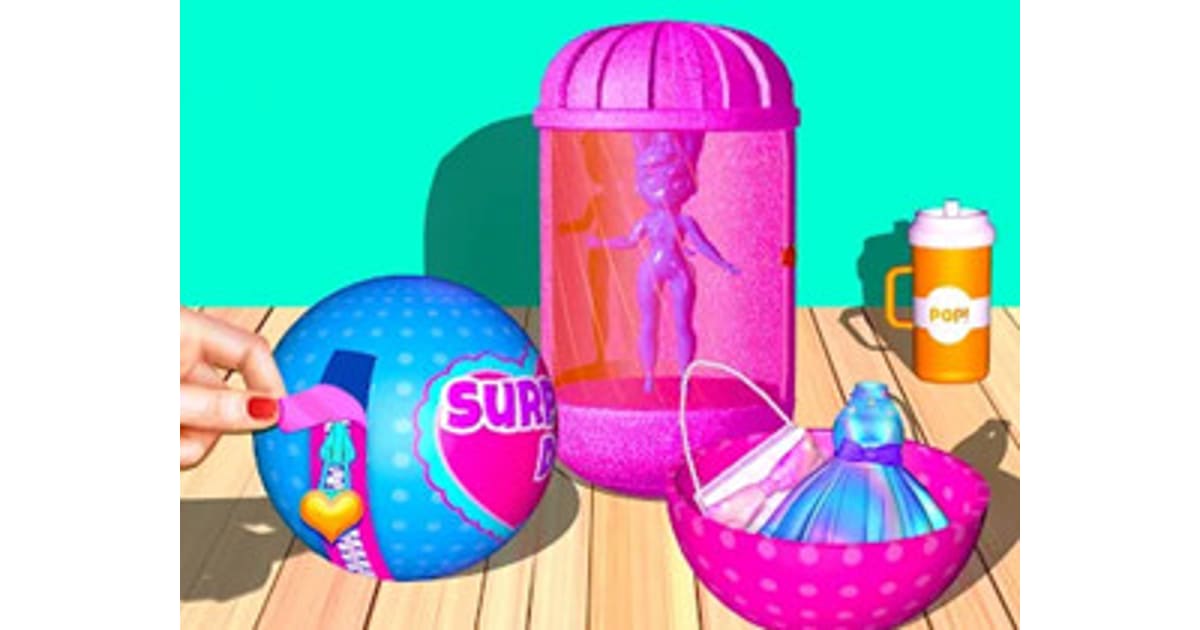 Surprise Makeup Doll Unbox Play Now For Free