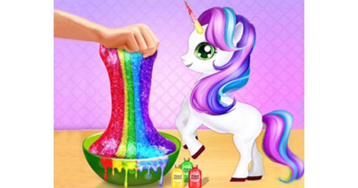 Unicorn Slime Cooking 1 - Play Now For Free