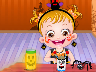 Baby Hazel Halloween Crafts