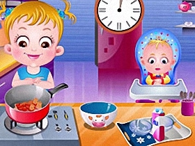 Baby Hazel Kitchen Fun