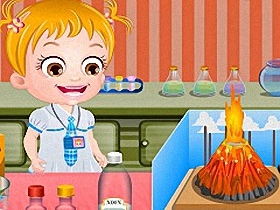 Baby Hazel Science Fair