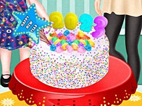 Baby Taylor Confetti Cake