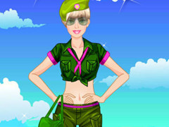 Barbie Army Style Dress Up