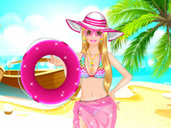 Barbie At The Beach Dress Up