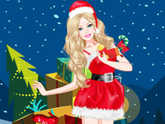 Barbie Christmas Princess Dress Up