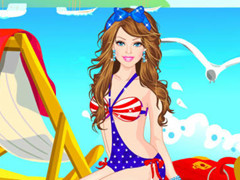 barbie bikini dress up games