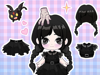 Chibi Anime Princess Doll