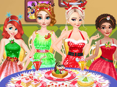 Disney Princesses Christmas Dinner