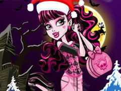 Draculaura Christmas Dress Up