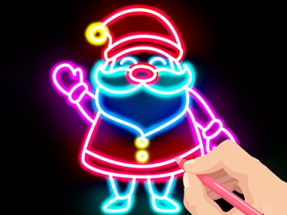 Draw Glow Christmas