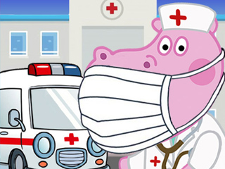 Emergency Hospital Hippo Doctor