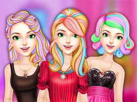 Fashion Dye Hair Design