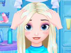 Frozen Hair Salon - Play Frozen Hair Salon Online