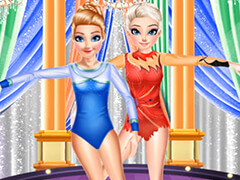 Frozen Sister Gymnastics Fashion Show