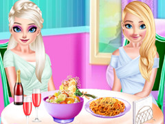 Frozen Sisters Delicious Lunch