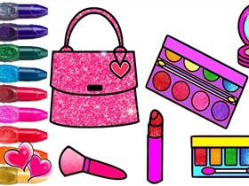 Glitter Beauty Coloring And Drawing