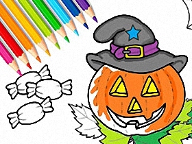 Halloween Coloring Book By Yiv