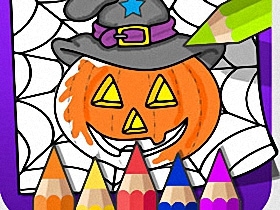 Halloween Coloring Games