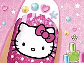 Hello Kitty Nail Salon