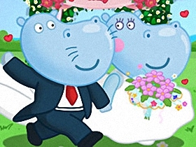 Hippo Wedding Party