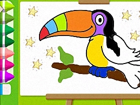 Paint And Learn Animals