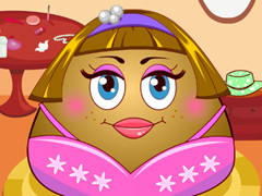 Pou Girl Dress Up