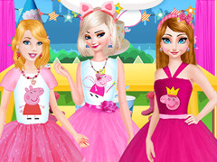 Princess Peppa Pig Theme Party