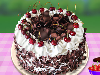 Real Black Forest Cake Cooking