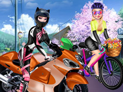 Sisters Motorcycle Vs Bike