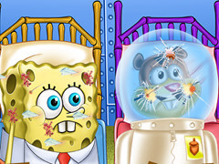 SpongeBob And Sandy First Aid