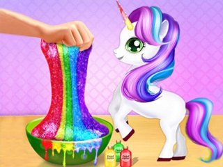 Unicorn Slime Cooking 1